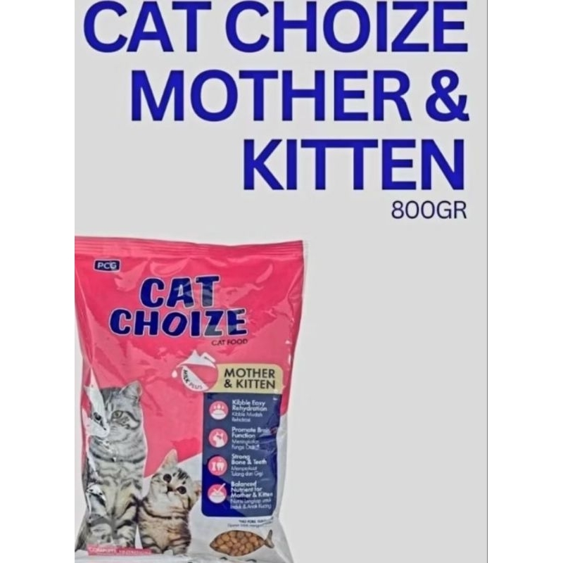 CAT CHOIZE MOTHER & KITTEN MILK PLUS FRESHPACK 800g