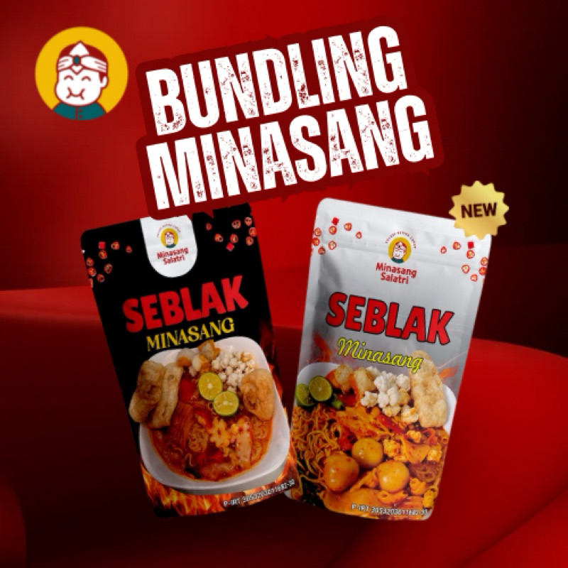 

SEBLAK MINASANG SALATRI 2PCS BUNDLING TOPING CILOK DAN KEMASAN PREMIUM