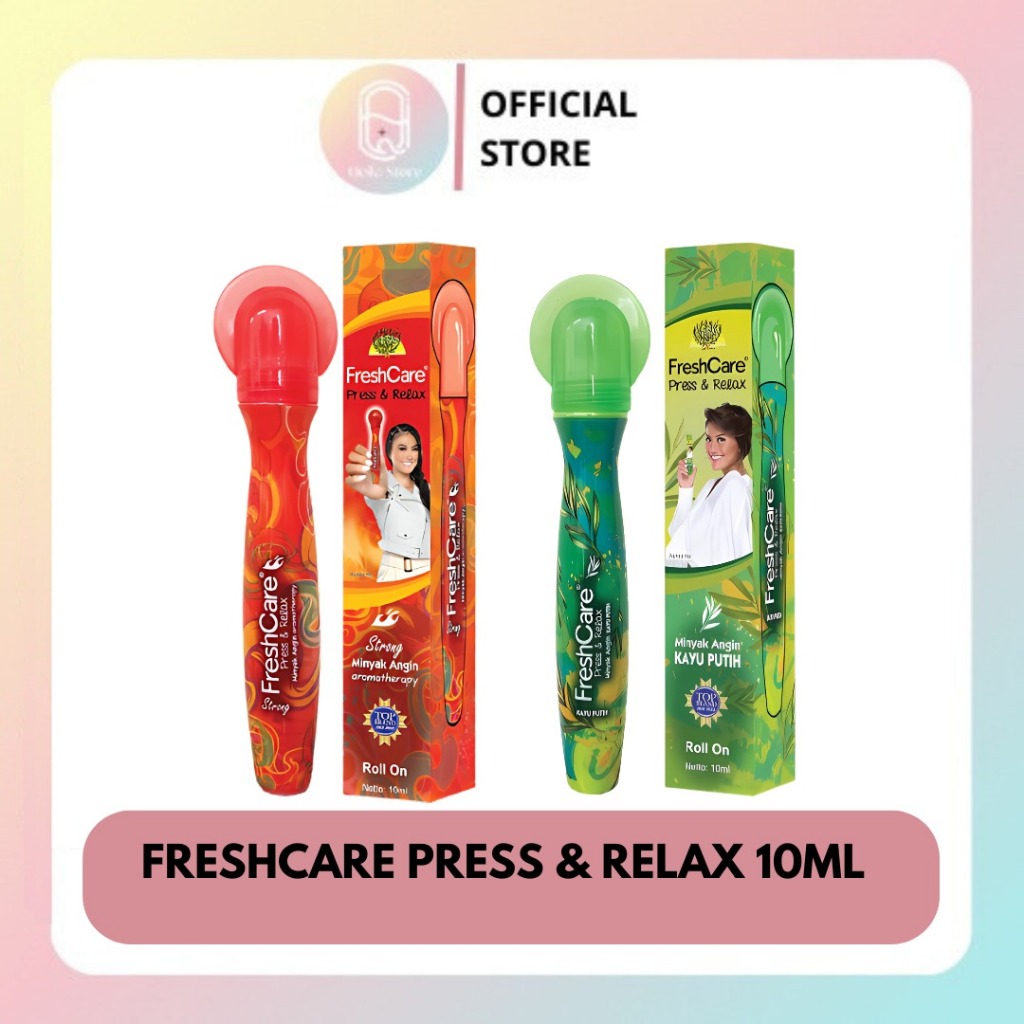 QEILA - Fresh Care Press & Relax Strong & Kayu Putih 10 ml