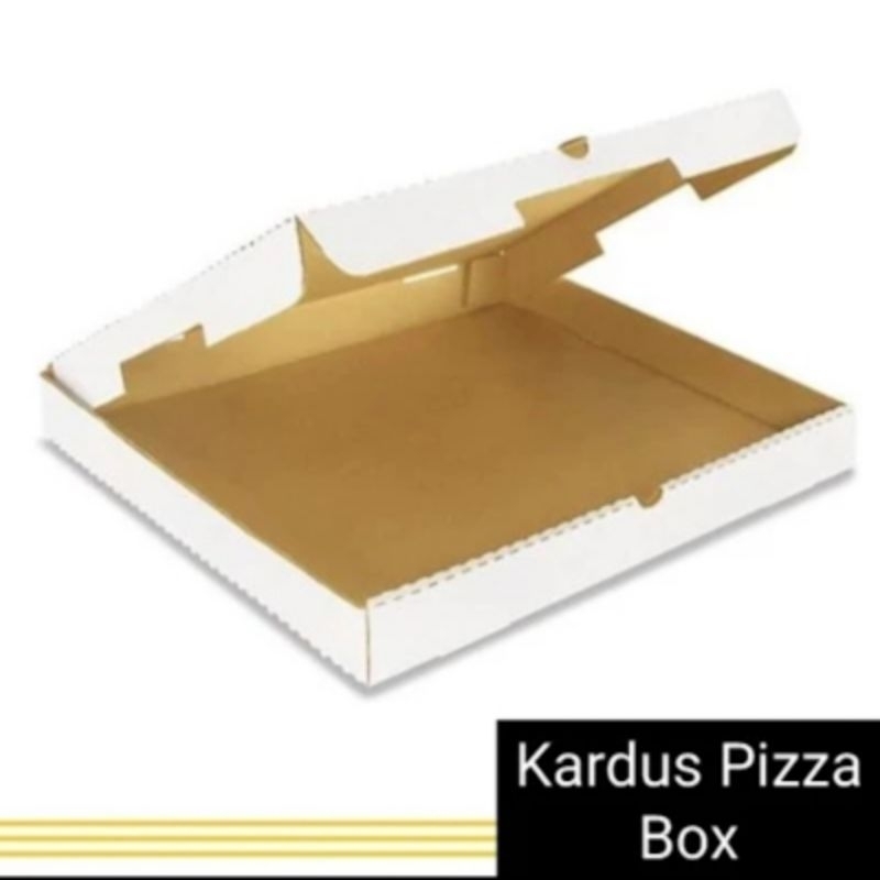 Kardus/Box Pizza/Jam dinding/Makanan/40x40x5