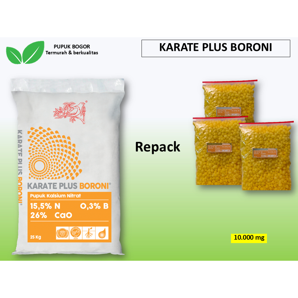 Boroni karate pupuk boron karate plus pupuk buah masa generatif pupuk murah original karate plus