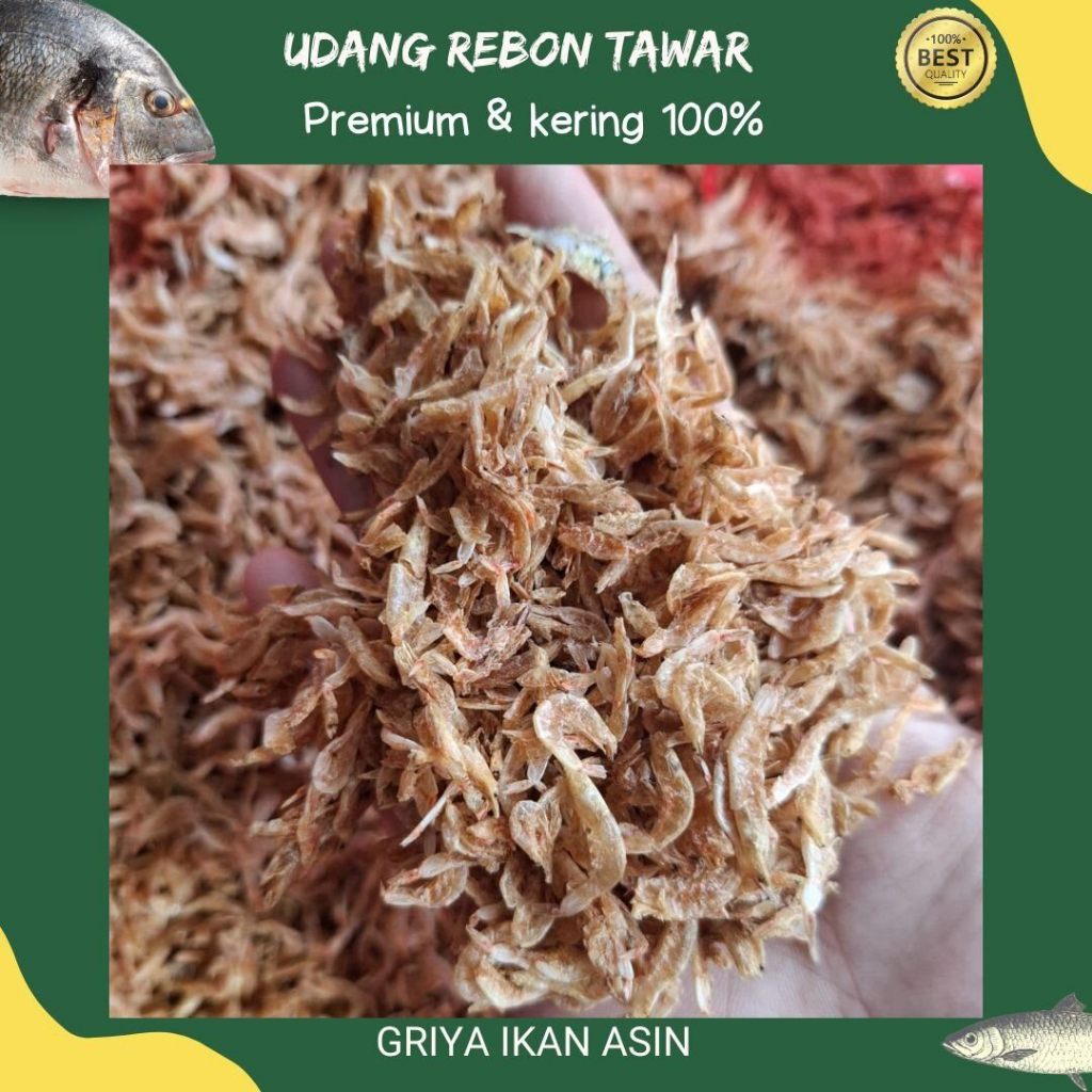

Udang rebon kering tawar/udang rebon tawar super kering/udang rebon premium