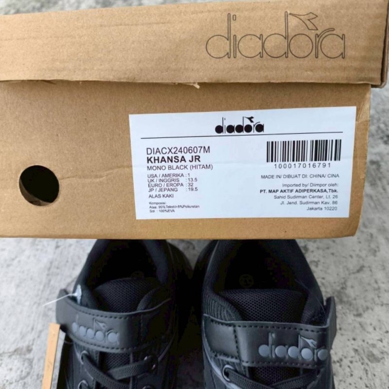 Diadora Khansa Jr Mono black