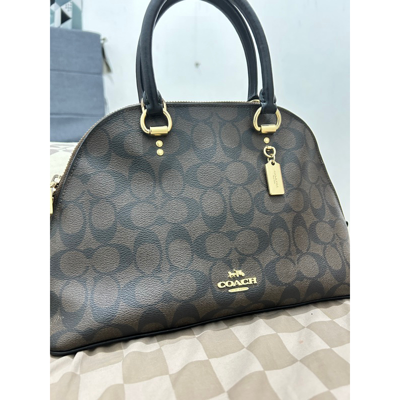 preloved original coach katy satchel (good condition)