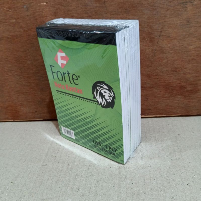 

[Whispers] 1 Pak Buku Nota Kontan 1 Ply isi 10 Pcs FORTE