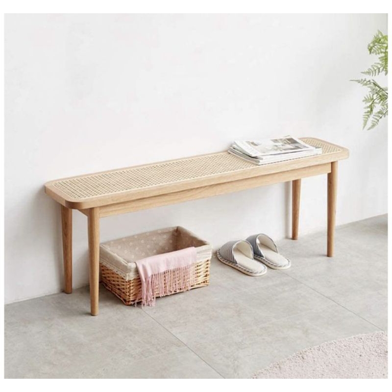 Bangku rotan minimalis bangku rotan cafe bangku rotan teras bangku rotan