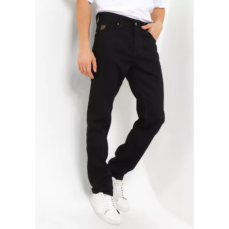 Slim Fit Denim Pants Bfl2407H CELANA LOIS JEANS ORIGINAL PRIA WARNA HITAM