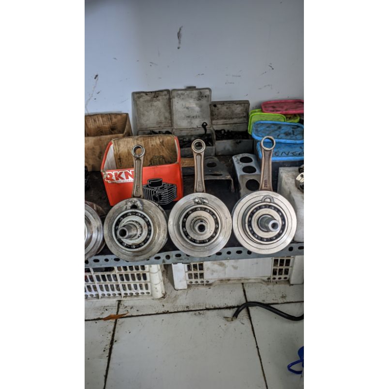 Kruk as Crank Shaft Askruk Up Langkah 72 Stang RXZ PNP CB GL Megapro Tiger