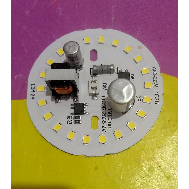 PCB Led AC DM 20W b58mm