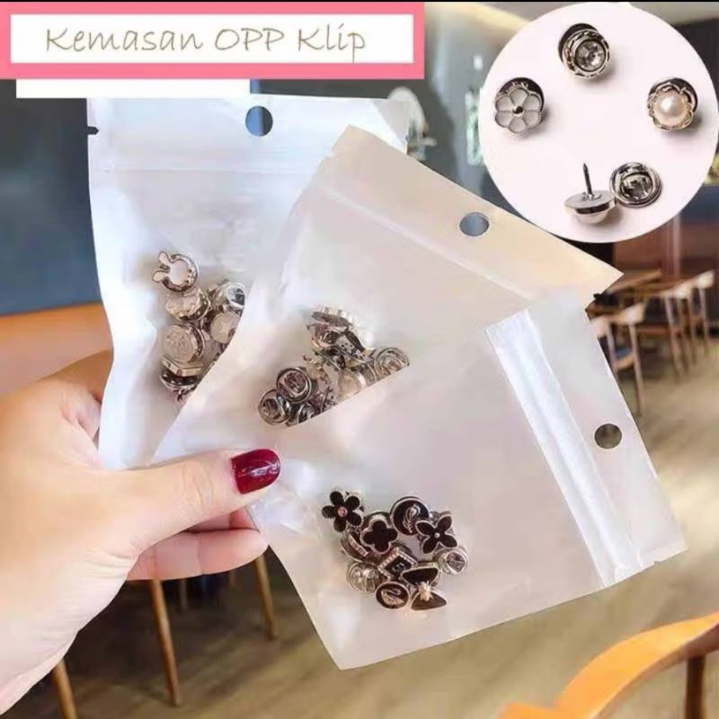 Mini Bross 10pcs Pin Baju Hijab Klip Kecil || Accesories Wanita Fashion Korea