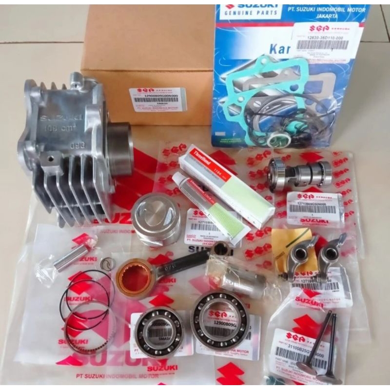 Paket Komplit Blok Seher Suzuki Smash Lama/Smash 110 Lama