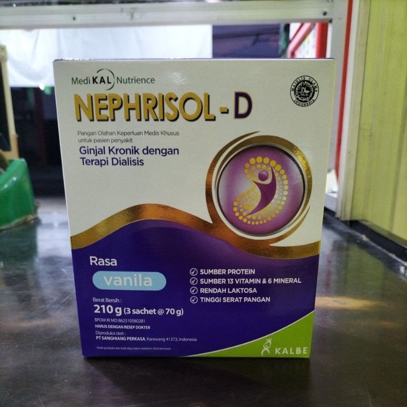 

NEPHRISOL-D RASA VANILA 210g