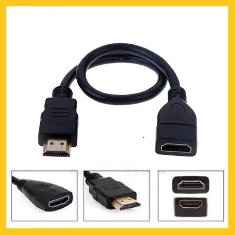 HDMI Male To HDMI Female Connector HDMI extention hdmi perpanjangan