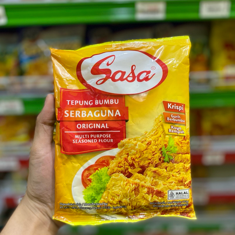 

Sasa Tepung Bumbu Serbaguna Original 210gr