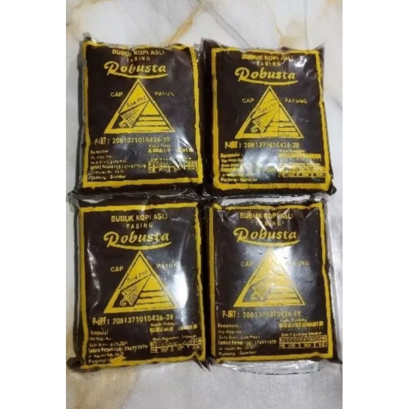 

Bubuk Kopi Asli Robusta Cap Payung 250Gr