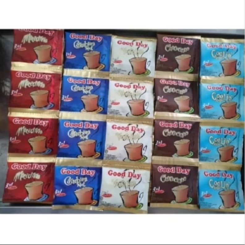 

good day mocacino (merah) 1 renceng isi 10 pcs