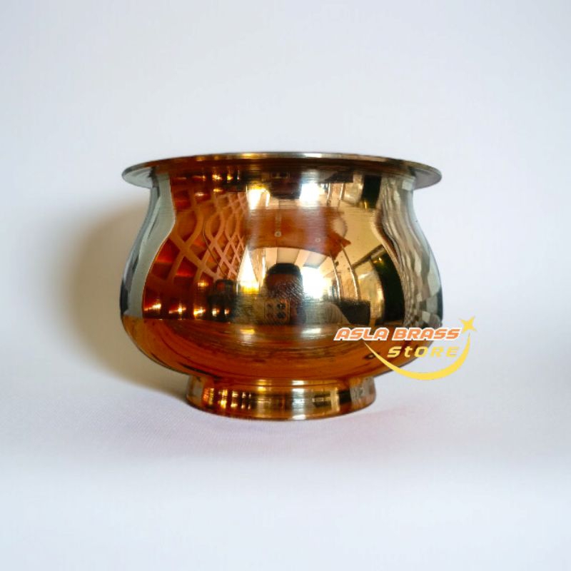 Tempat Dupa Kuningan Hio Lo Kuningan Bokor Tempat Bakar Dupa Menyan Buhur Kuningan Asli