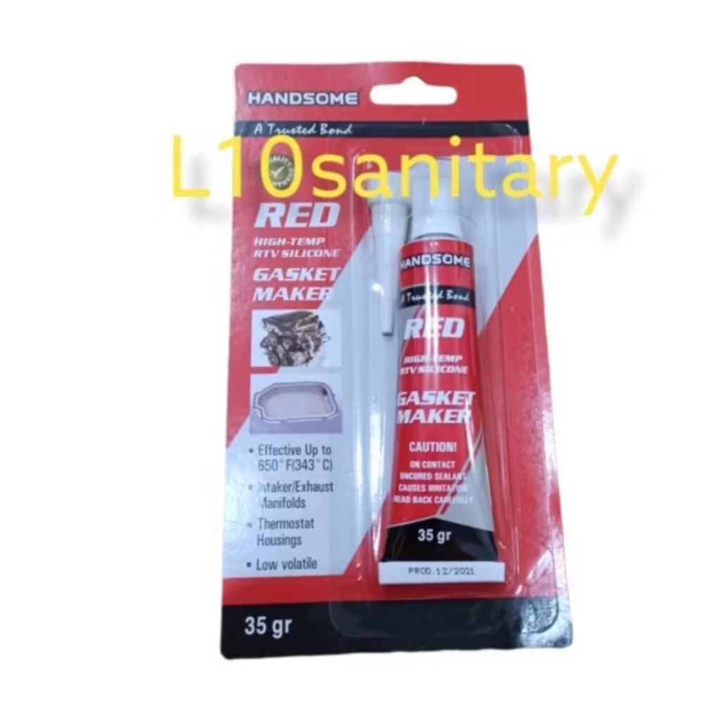 * Lem Red Silicone Kecil / Lem Silicone RED Handsome Kecil 35gr