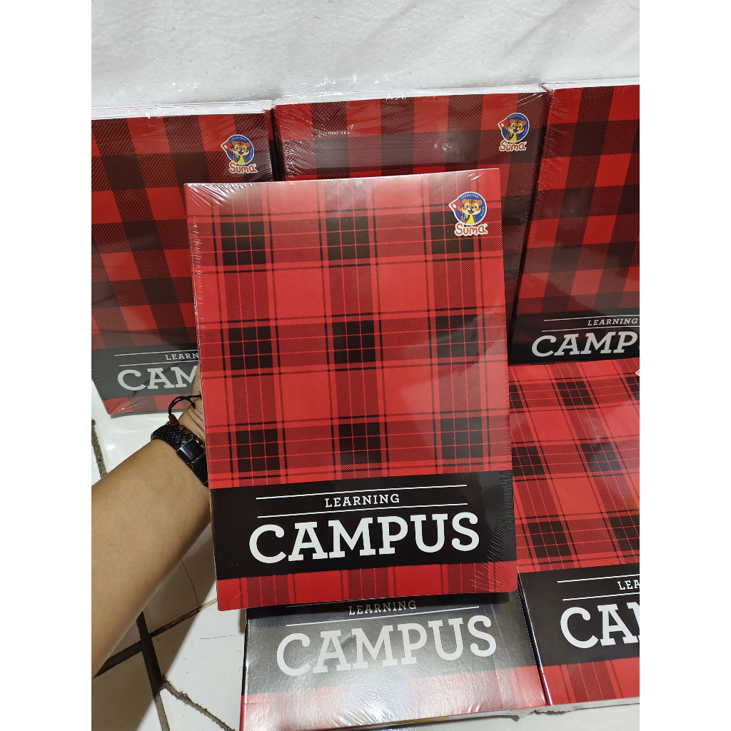 

Buku Tulis Campus Suma Isi 50 / 38 lembar ( 1Pak / 10 Pcs ) BOXY