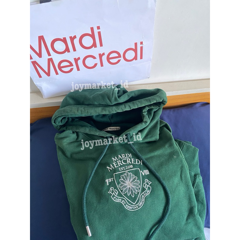 Ready Preloved Mardi Mercredi official original hoodie Korea handcarry
