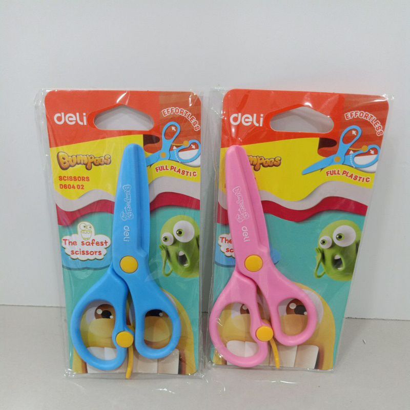 

Deli Gunting plastik - Plastic Scissors 130mm ED60402