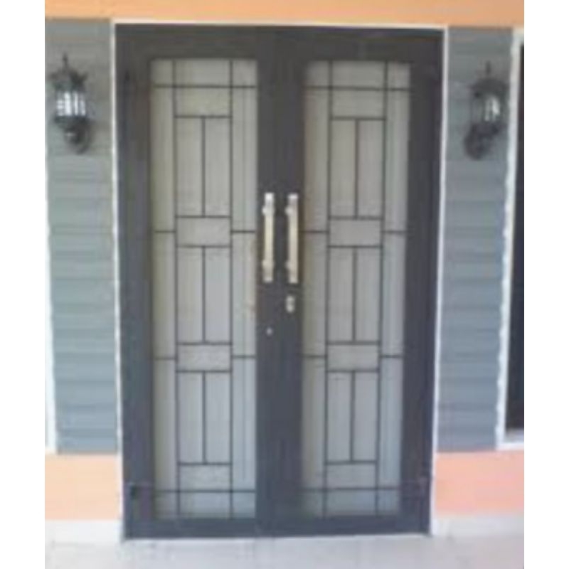 pintu pengaman rumah minimalis