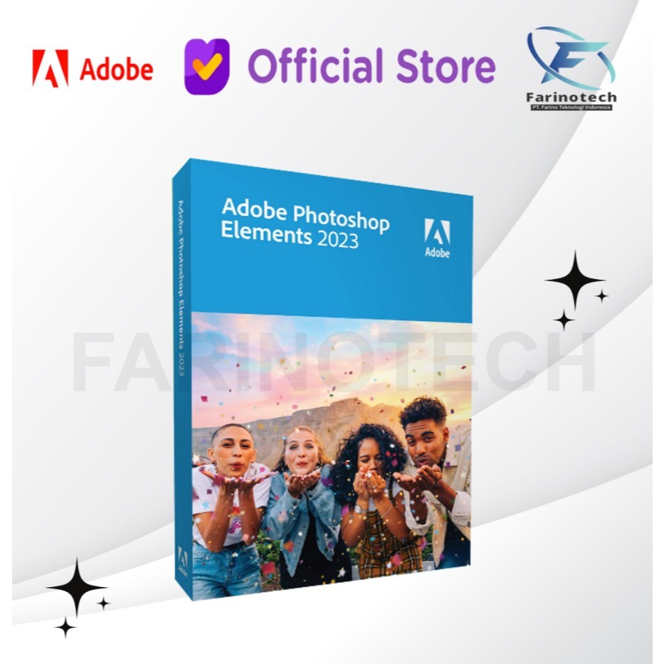 Adobe Photoshop Elements 2023 PC/ Mac 1 User Lifetime Original