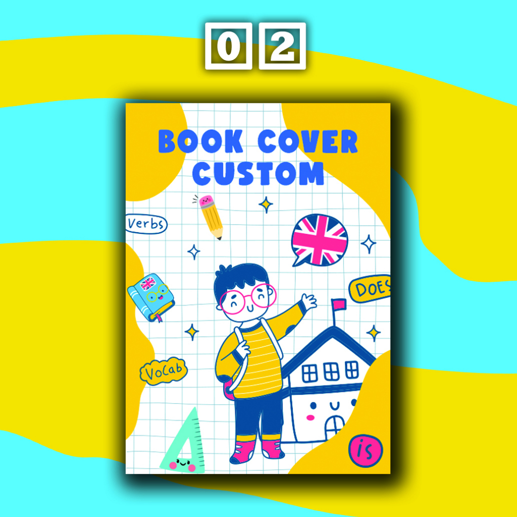 

Cover Buku Cetak Custom Nama / Judul Buku