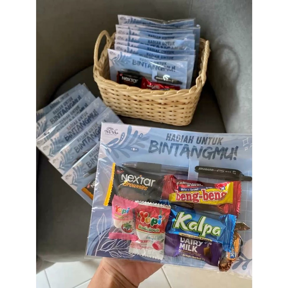 

Mini Gift Snack Ulang Tahun Termurah / Mini Hampers Tanpa Minimal Order