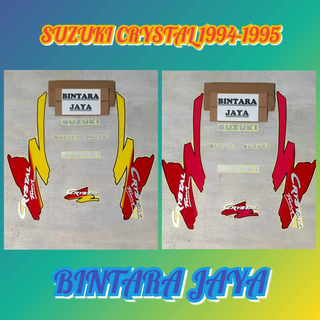 Sticker Lis Striping Suzuki Crystal Tahun 1994-1995