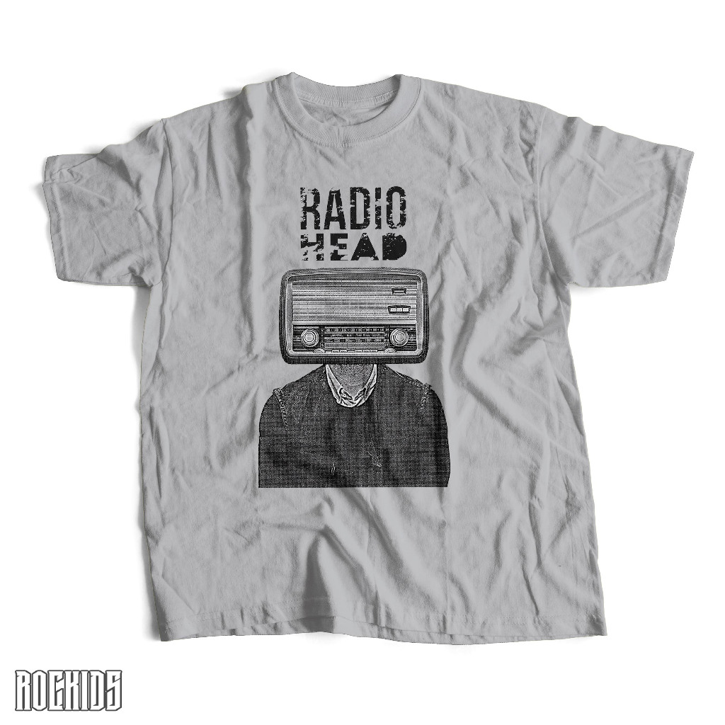 ROCKIDS - RADIOHEAD - TSHIRT - TEES - KAOS BAND - KAOS BAND RADIOHEAD - KAOS RADIOHEAD - TSHIRT RADI
