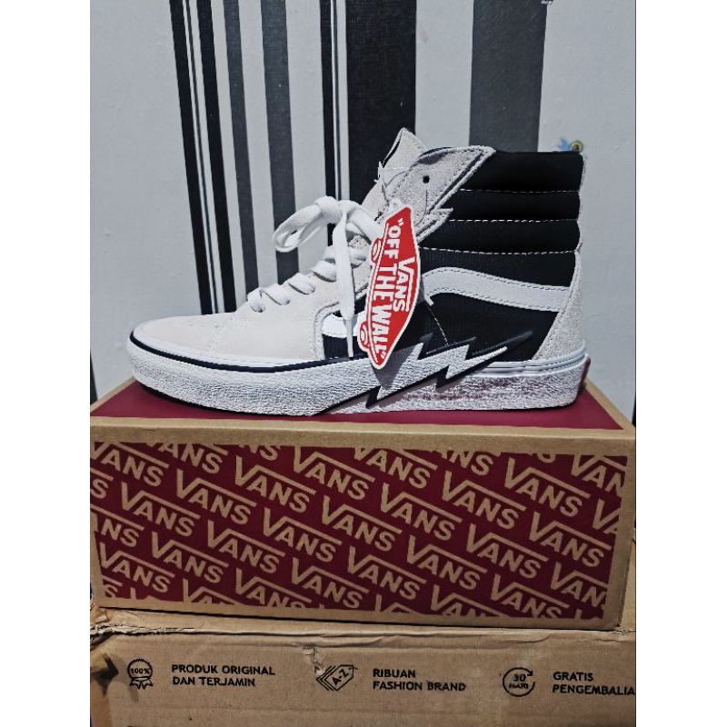 vans sk8 hi bolt resmi navya