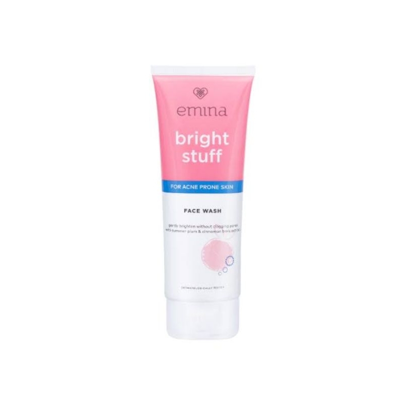 emina bright stuff for acne prone skin facial wash