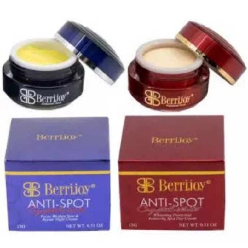 Berrijoy Skincare Siang dan Malam Original 1000%