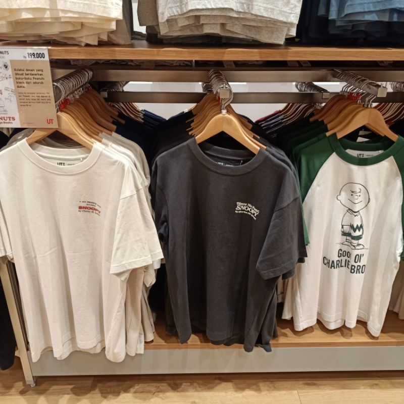 Tshirt Uniqlo UT Peanuts Jastip Jasa titip