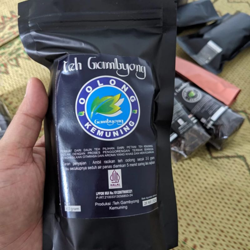 

Teh Oolong Produksi Rumah Teh Gambyong Kemuning