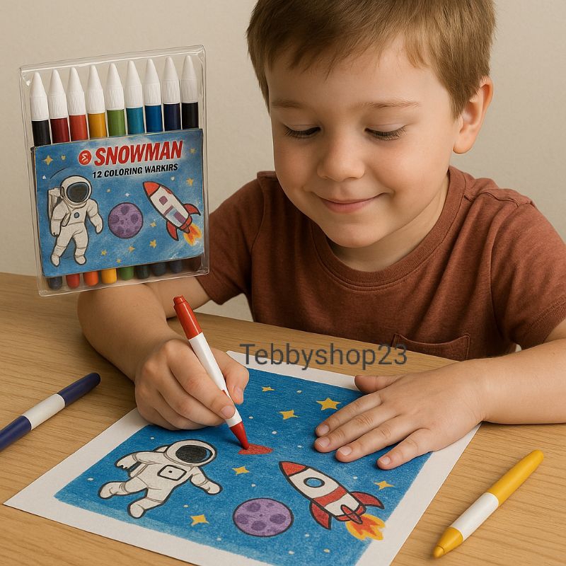 

Spidol Snowman 12warna