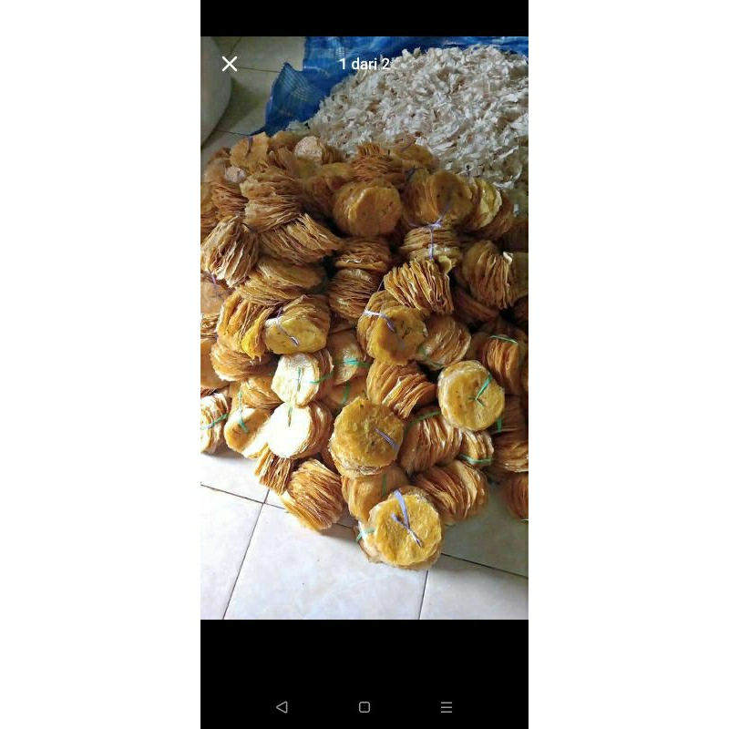 

kripik singkong hrg 130.000/ 130biji