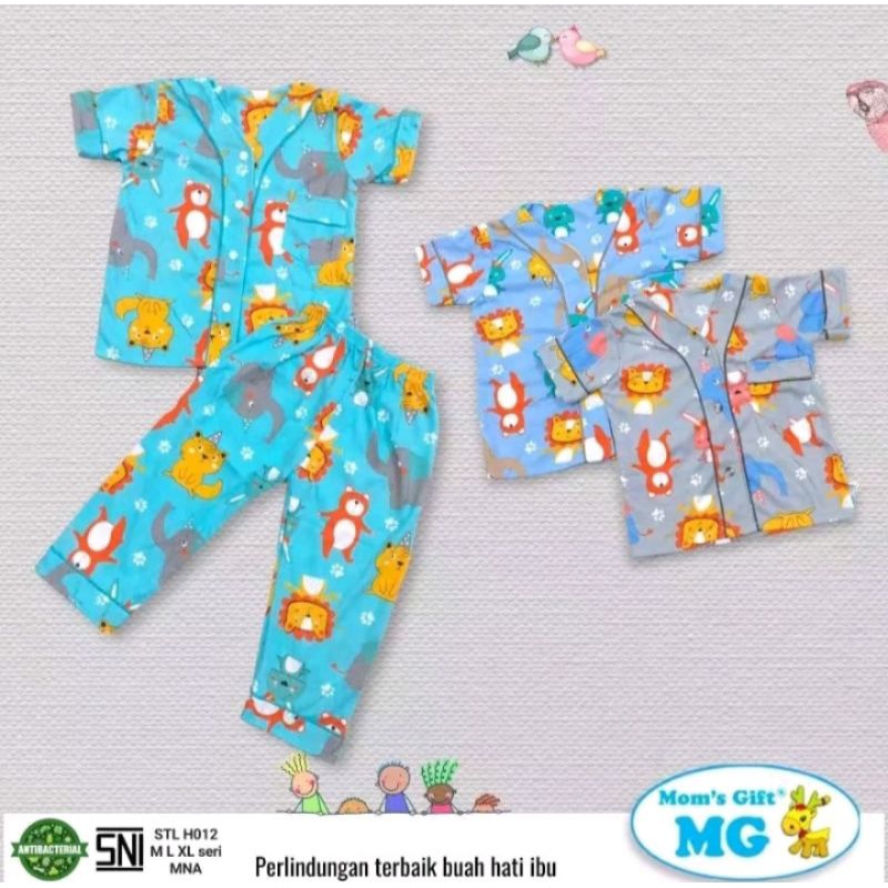 3 PCS SETELAN PIYAMA CPR BAYI&ANAK MOMS GIFT LIST+SAKU/BAJU TIDUR B ...