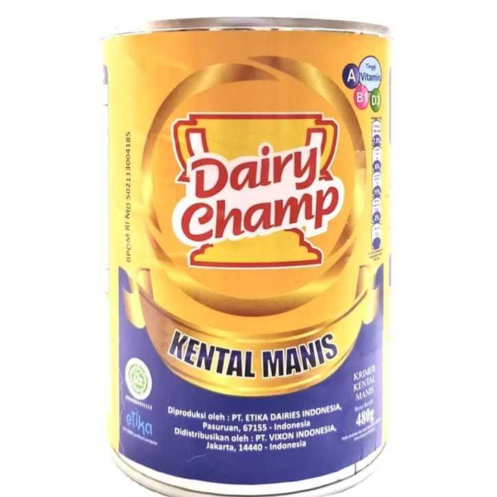 

Dairy Champ Susu Krimer Kental Manis 480gr