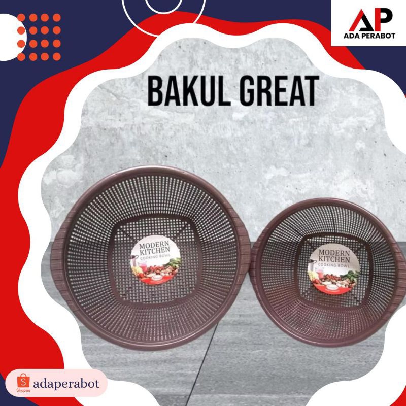 BESEK BAKUL NASI PLASTIK GREAT SEDANG & BESAR / WADAH BESEK WAKUL GREAT SERBAGUNA MURAH
