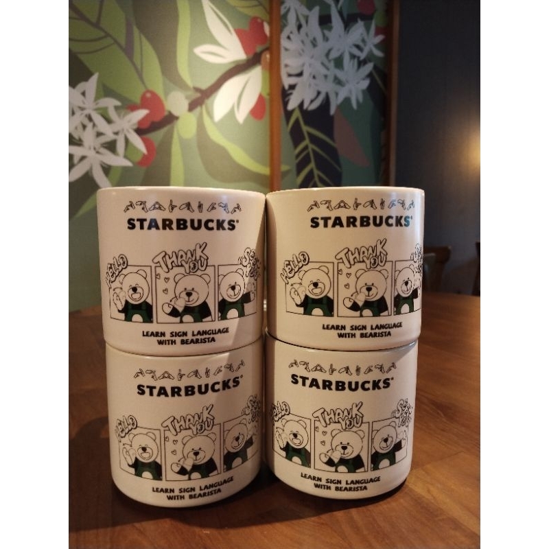 Starbucks Indonesia 23 Anniversary MUG SIGN LANGUAGE