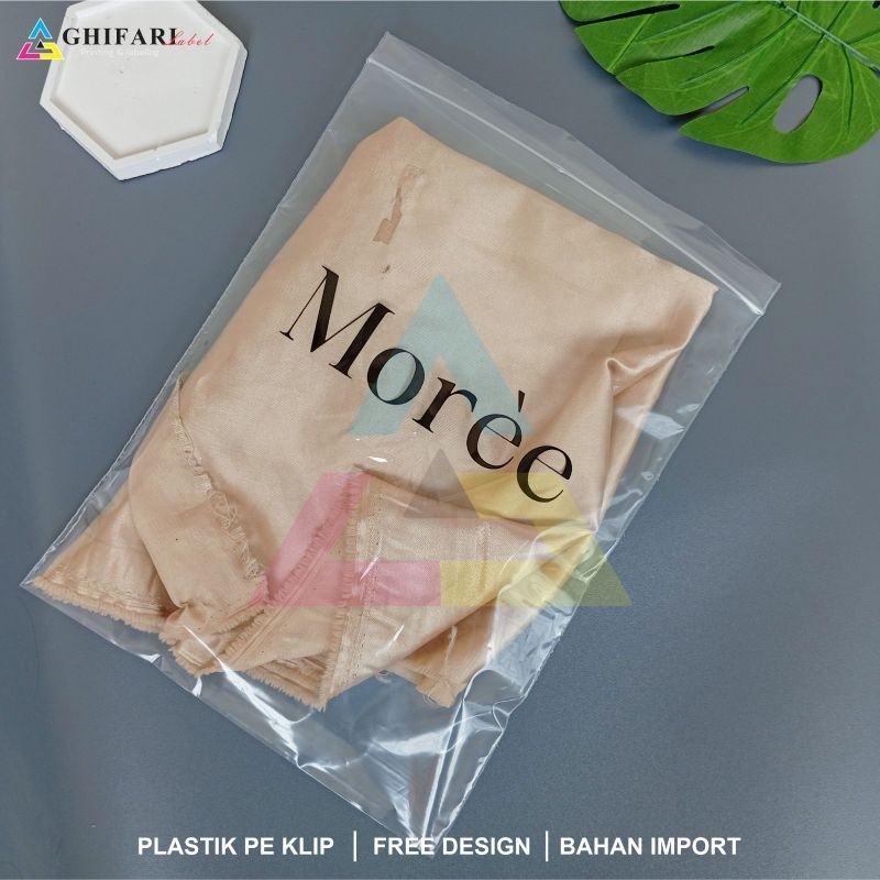 30x40cm Zipper lock bening sablon custom/min 100 pcs/kantong plastik,plastik packing pakaian,plastik