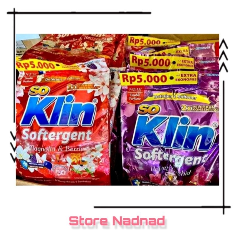 SOKLIN Deterjen Bubuk | SOKLIN Deterjen Kemasan 5.000