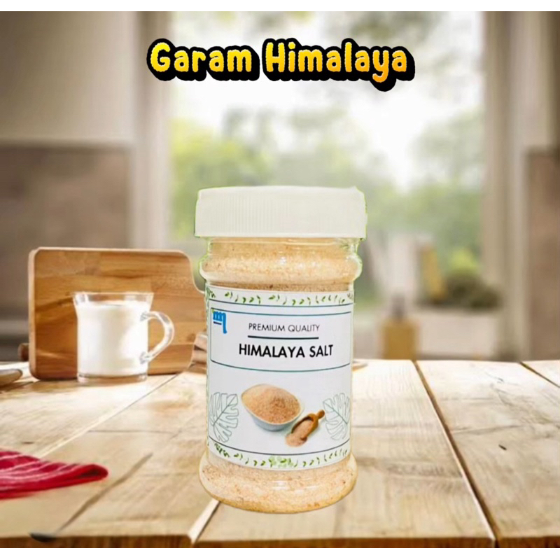 

Garam Himalaya Premium | Natural Himalayan Pink Rock Salt | Himsalt MPASI Bayi |Garam Mpasi Bayi |Makanan Mpasi Bayi