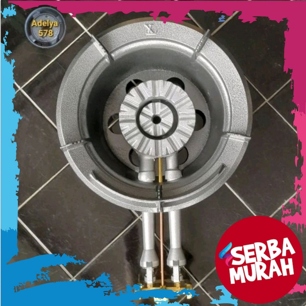 Solid Kompor Tungku Cor Besar Mangkok Tinggi 5C