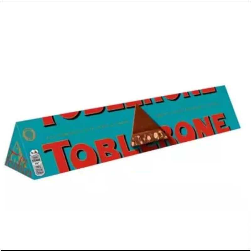 UKURAN JUMBO COKLAT TOBLERONE CRUNCHY ALMOND 360 GRAM ORIGINAL