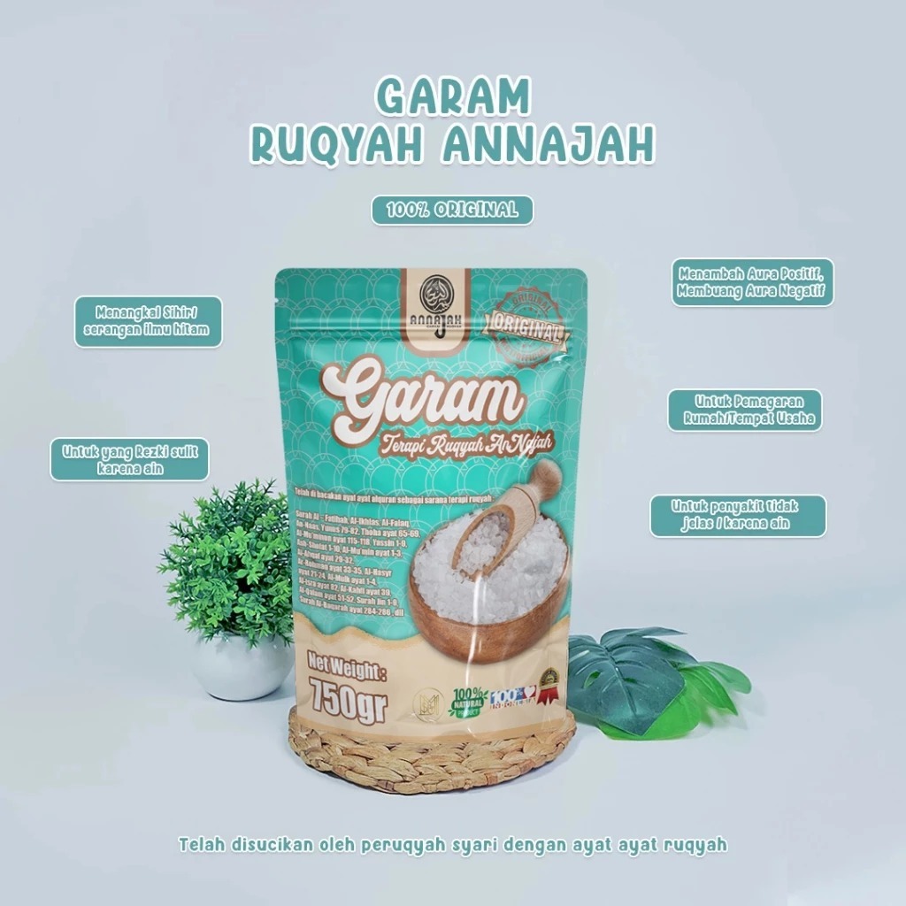 

Garam Ruqyah AnNajah Original By Mg17official - Terapi Kesehatan Meruqyah Anak Yg Sulit Di Atur