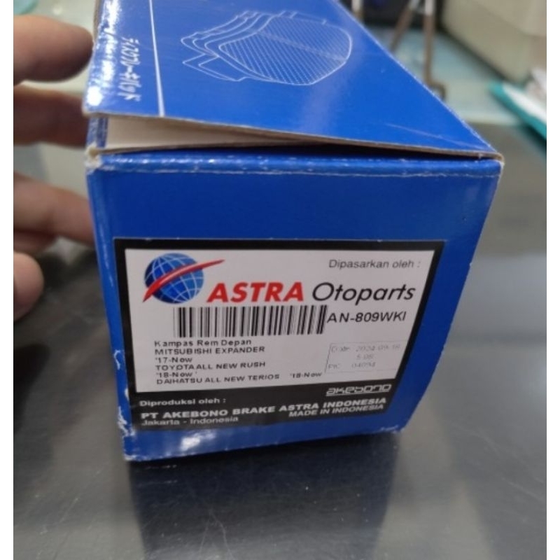 Brake pad Livina L12 xpander original akebono