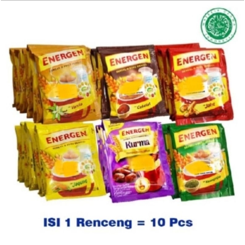 

Energen coklat 1 renceng isi 10 pcs (rasa coklat)